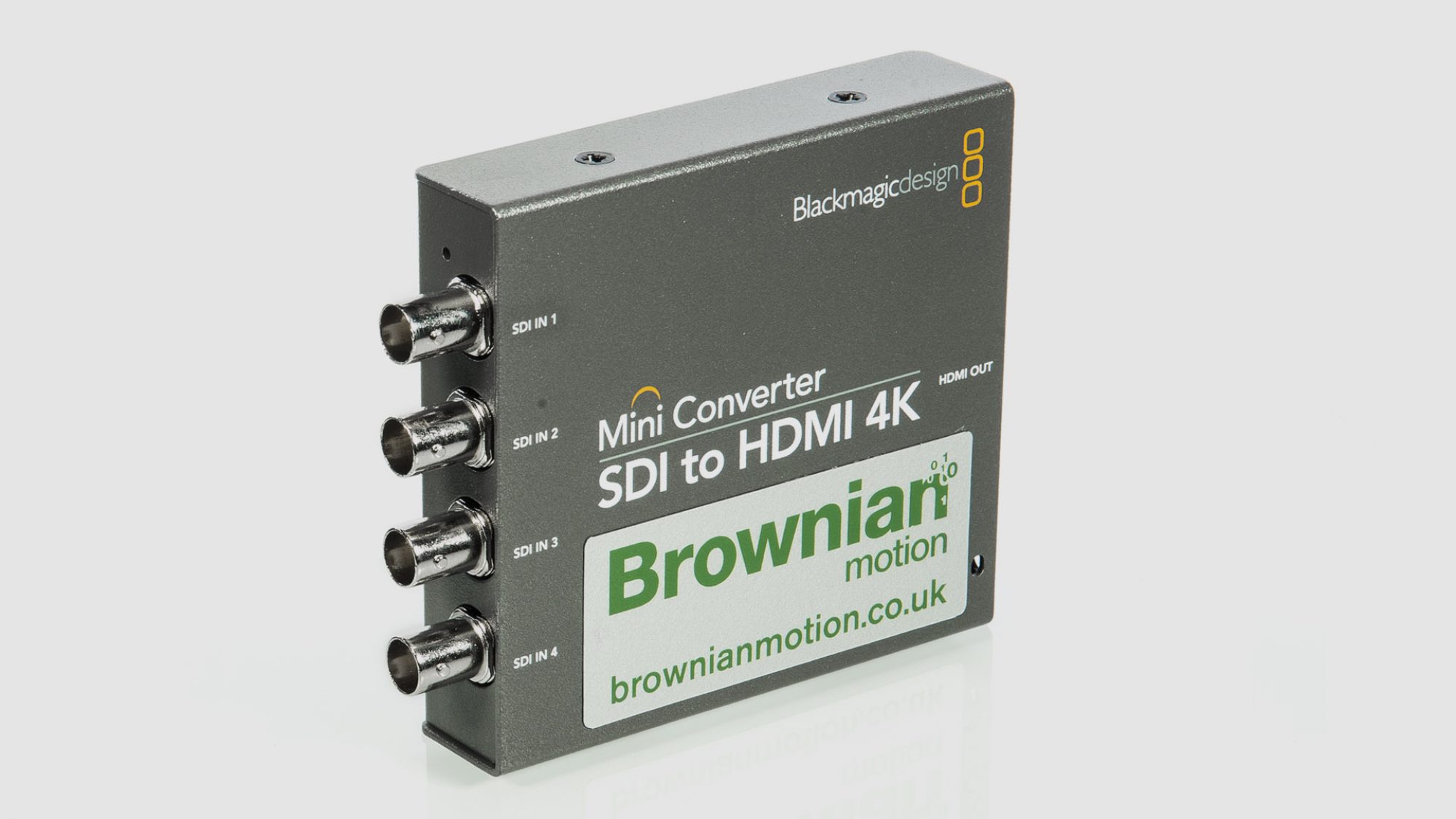 Blackmagic Design Quad HDSDI HDMI 1.4 Converter Hire in the UK & London