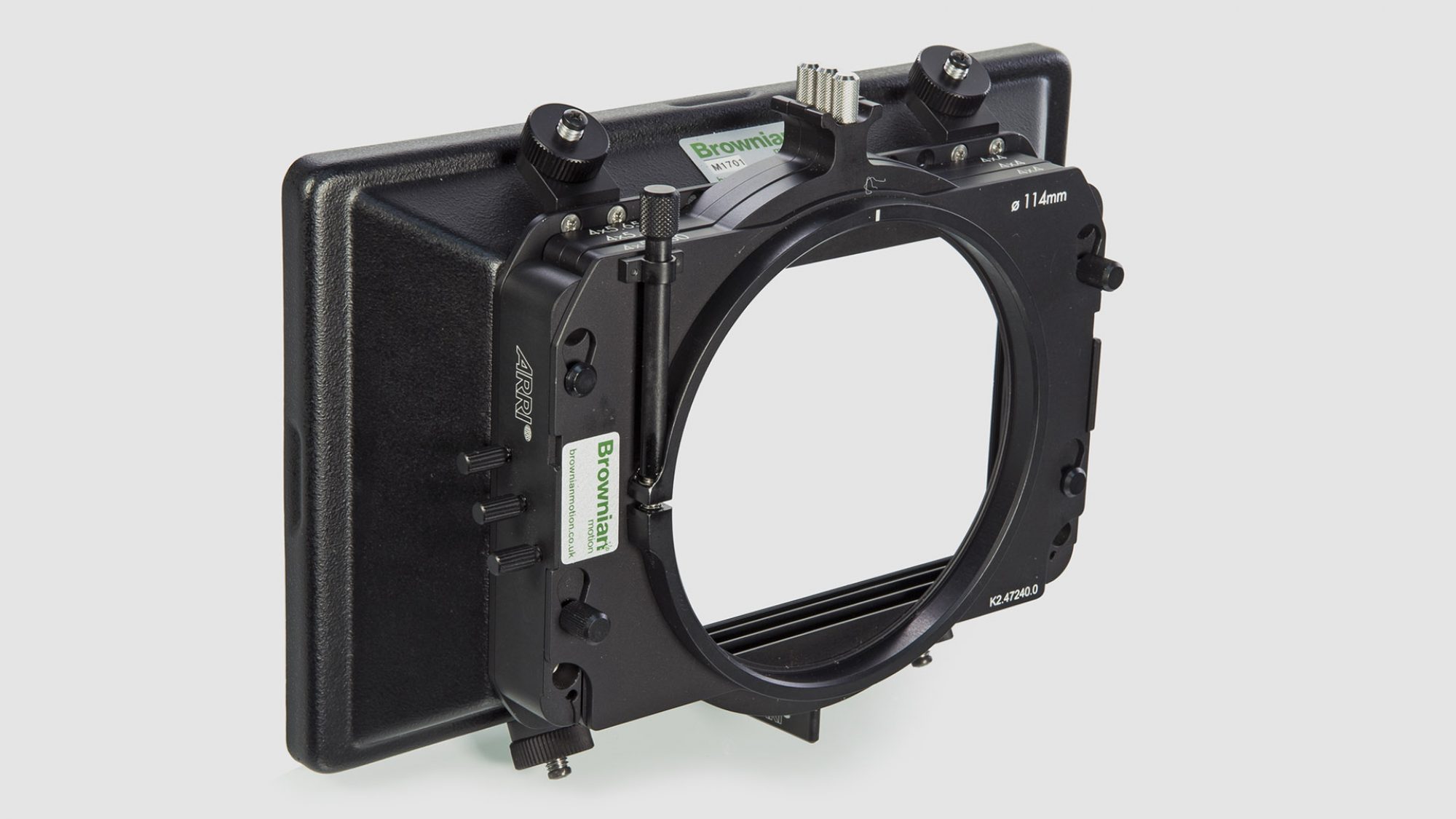 Arri LMB25 4x5.6” ClipOn Mattebox Hire in the UK & London